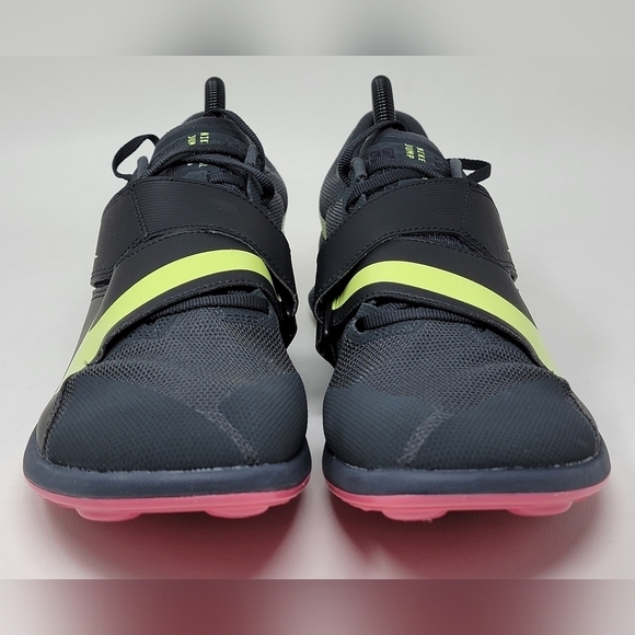 Nike Zoom Rival Mens Size 9.5 Track & Field Jump Spikes Black Volt Red DR2756-00 - Picture 8 of 10